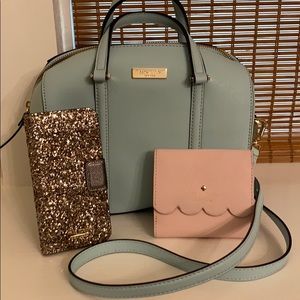 Kate spade purse, wallet, and iPhone wrap case